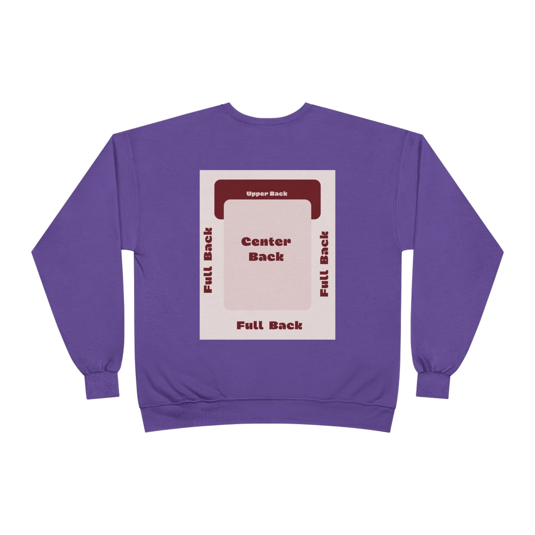 Customizable Unisex Hanes P160 EcoSmart  Crewneck Sweatshirt