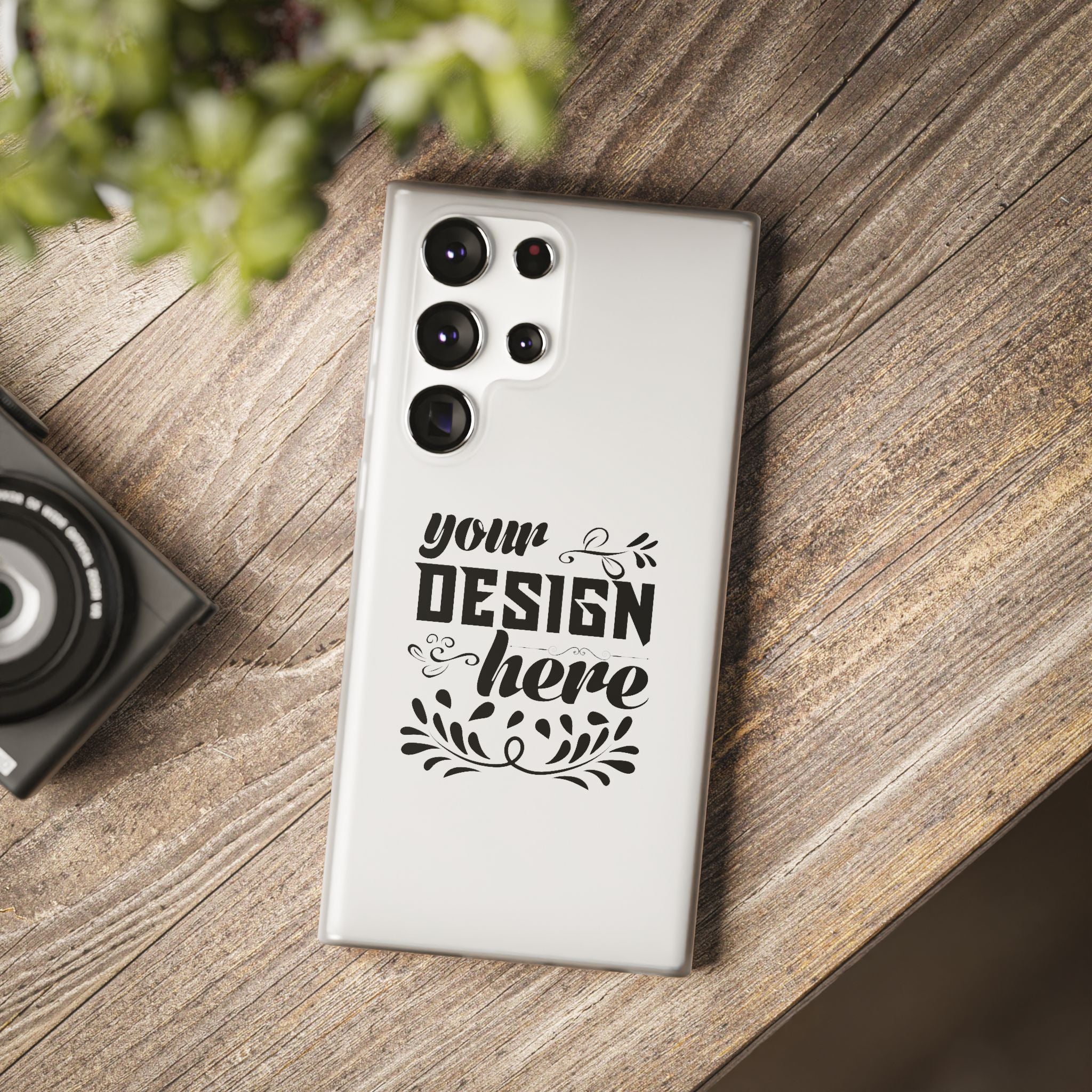 Customizable Flexi TPU Phone Case Slim Matte Protective Cover