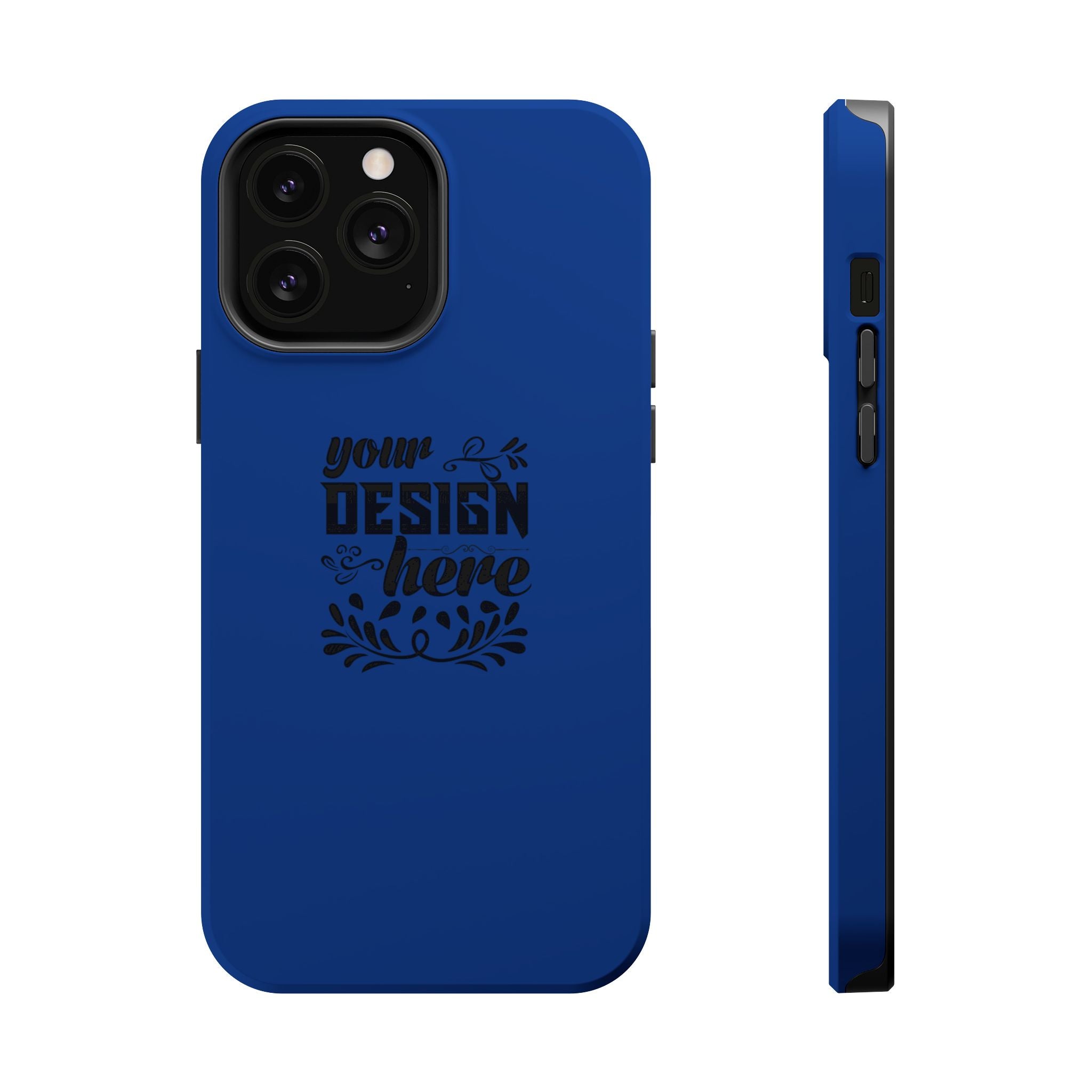 Customizable Magnetic Impact Resistant Phone Case Dual Layer Full Wrap