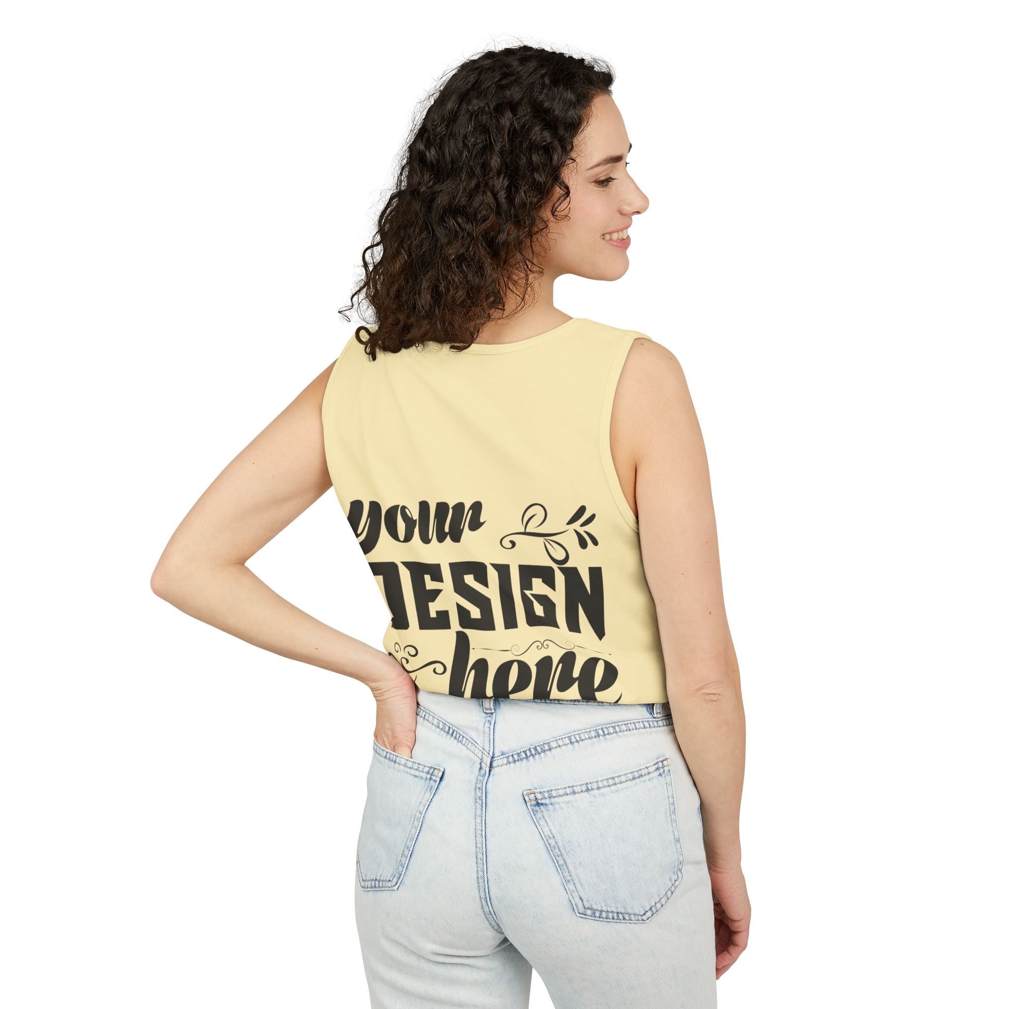 Customizable  Comfort Colors 9360  Unisex Garment Dyed Tank Top