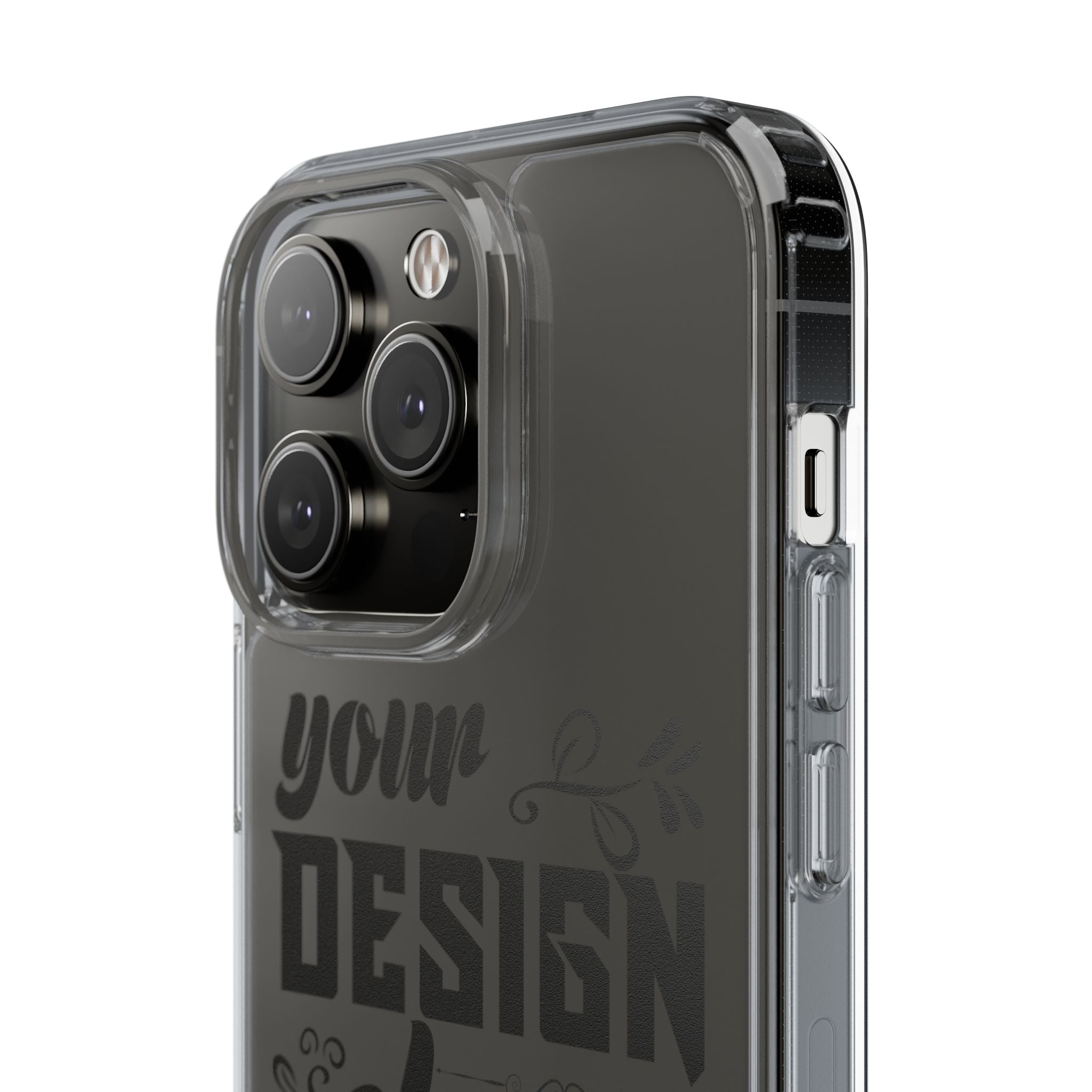 Customizable Clear Phone Case Slim Lightweight Scratch Resistant Protection