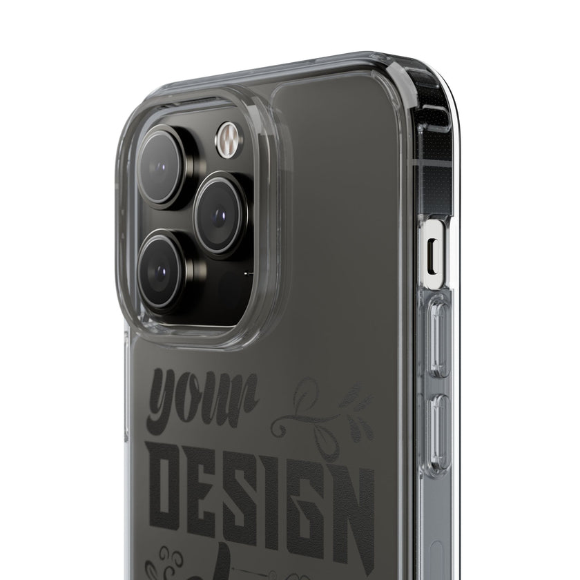 Customizable Clear Phone Case Slim Lightweight Scratch Resistant Protection