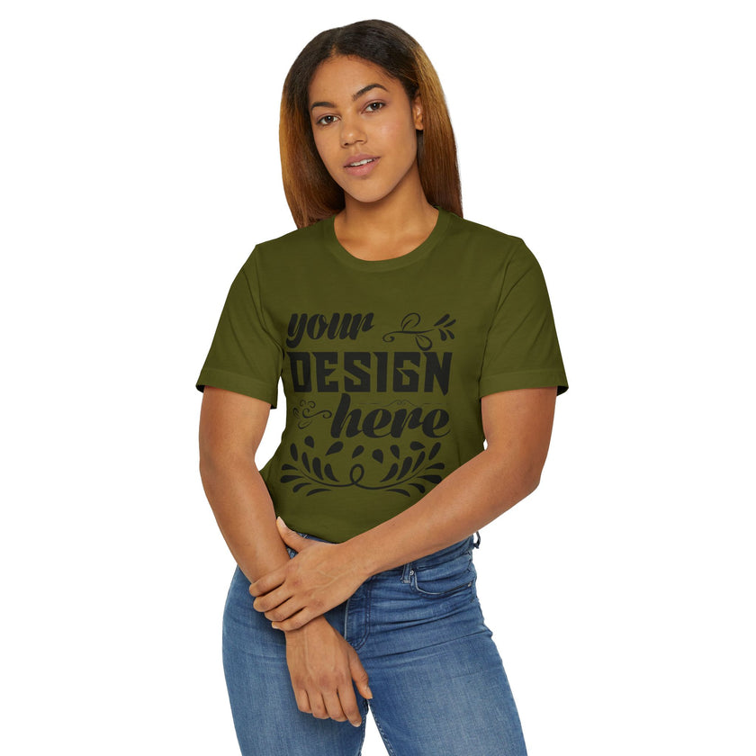 Customizable Prime Essentials Unisex Jersey T-Shirt Lightweight