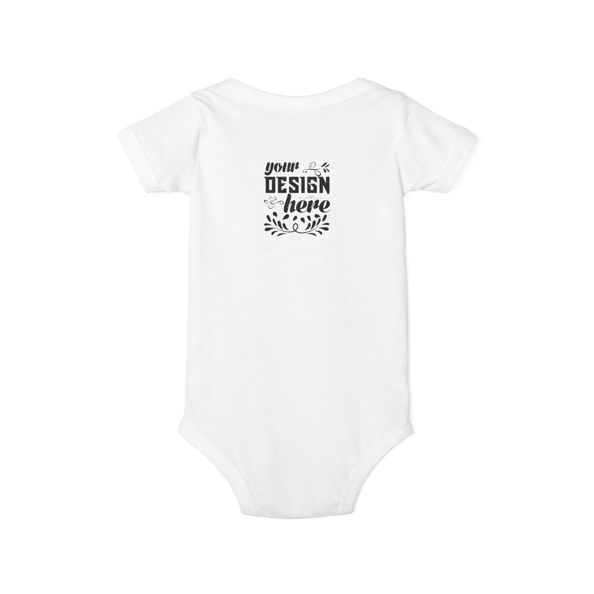Customizable Bella+Canvas 100B Infant Jersey One Piece Bodysuit