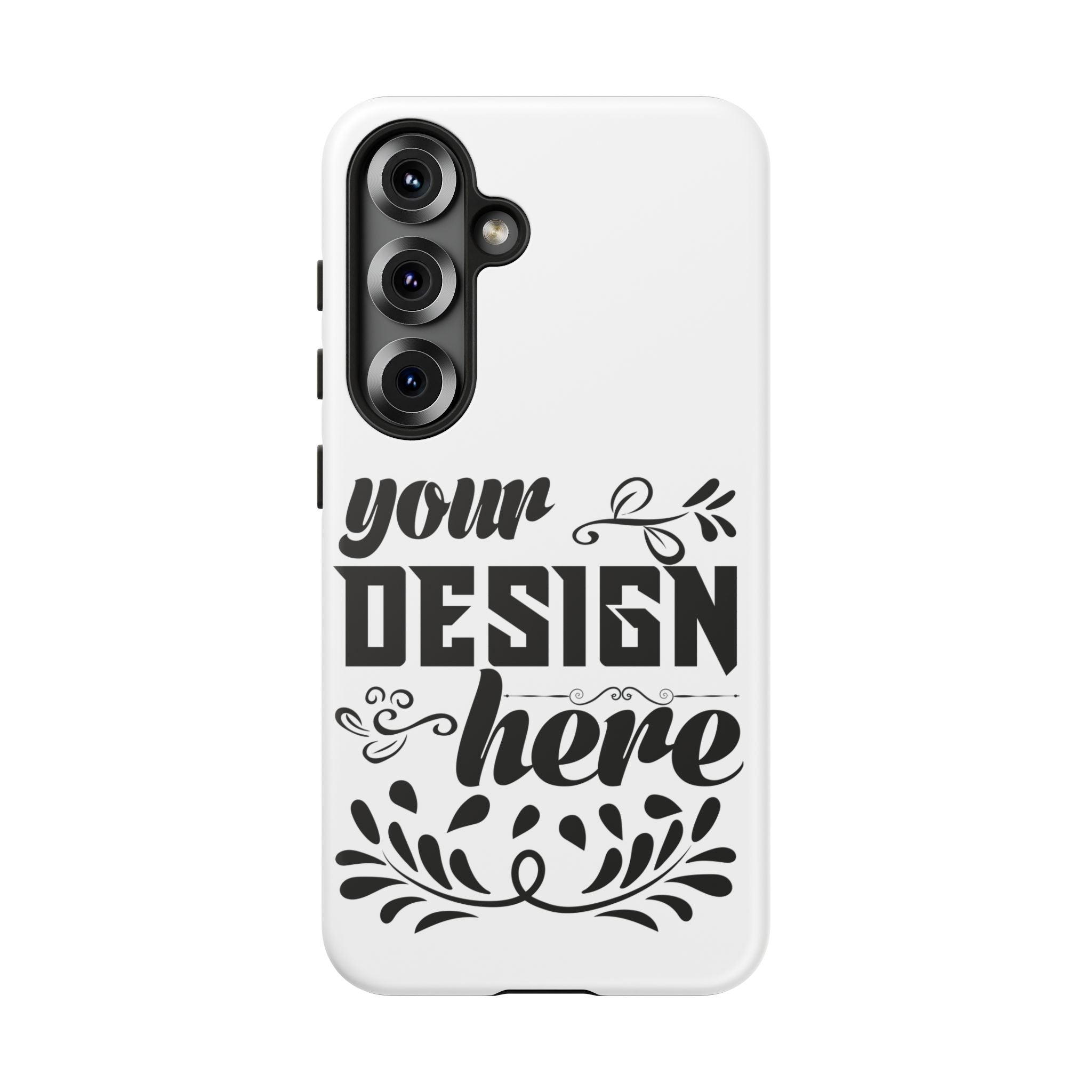 Customizable Tough Dual Layer Phone Case Polycarbonate TPU Liner Protective