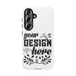 Customizable Tough Dual Layer Phone Case Polycarbonate TPU Liner Protective