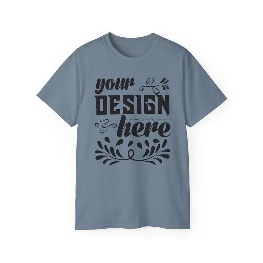 Customizable Gildan 2000 Unisex Ultra Cotton Crew Neck T-Shirt