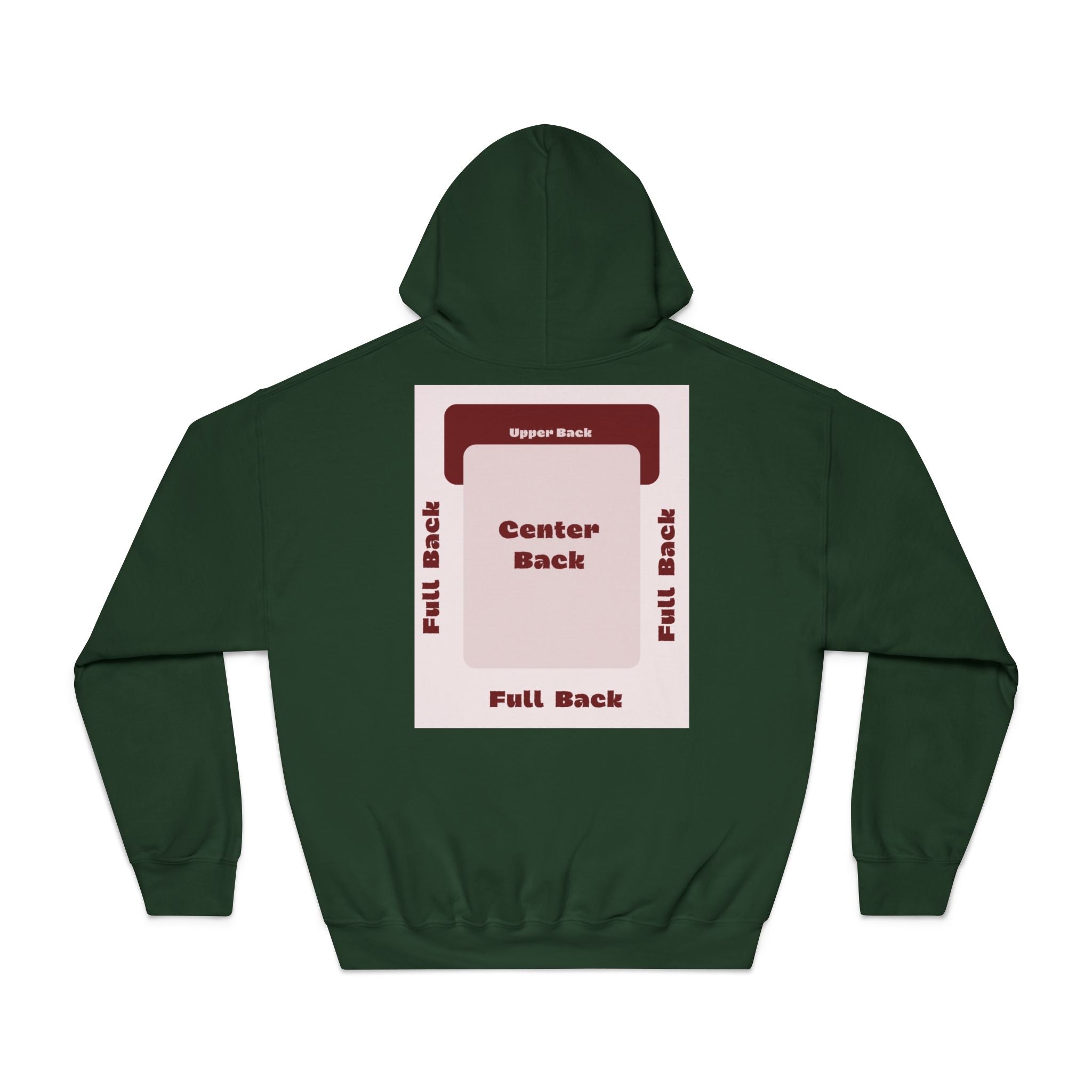 Customizable Gildan 12500 Unisex DryBlend Hooded Sweatshirt