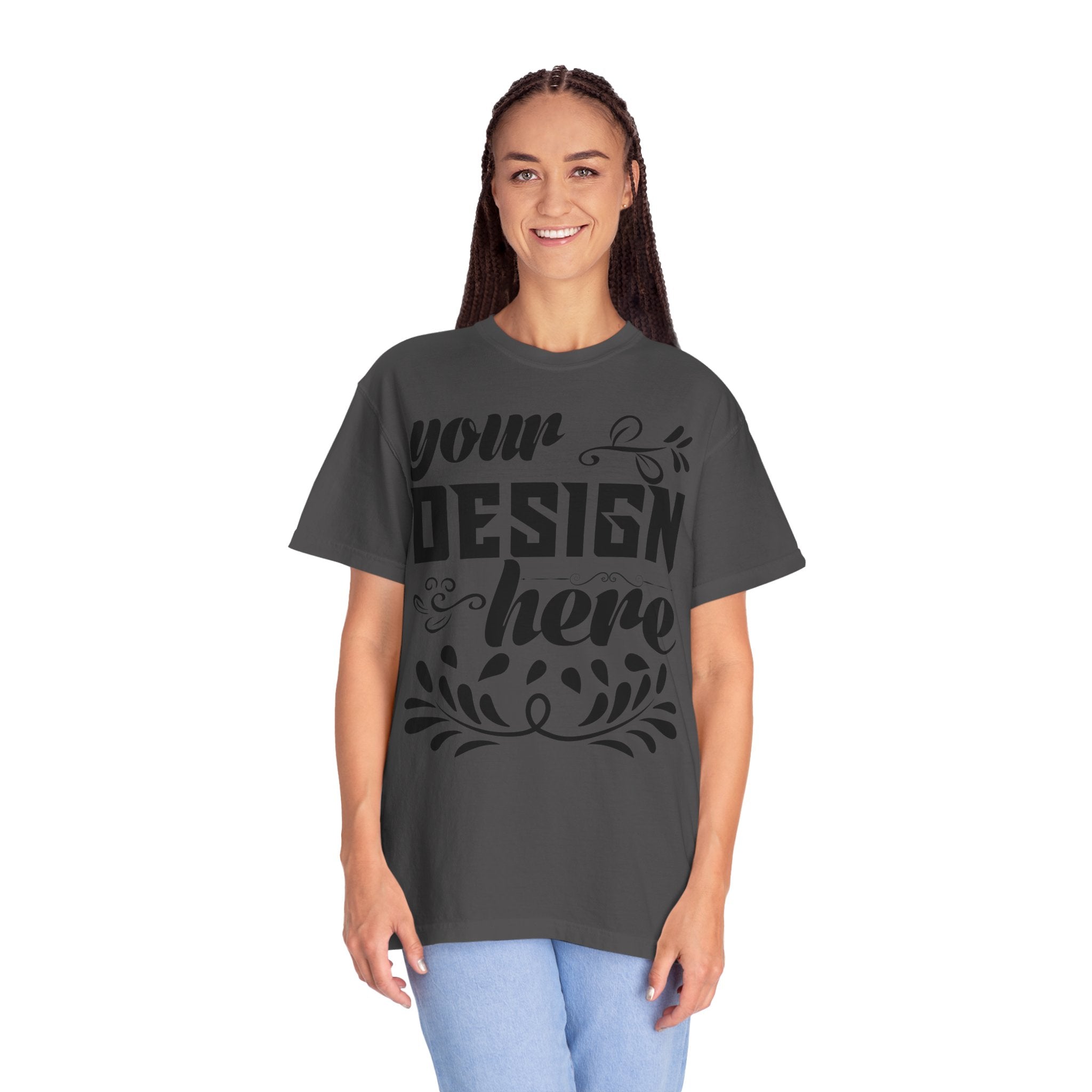 Customizable Comfort Colors 1717 Unisex Garment-Dyed T-Shirt