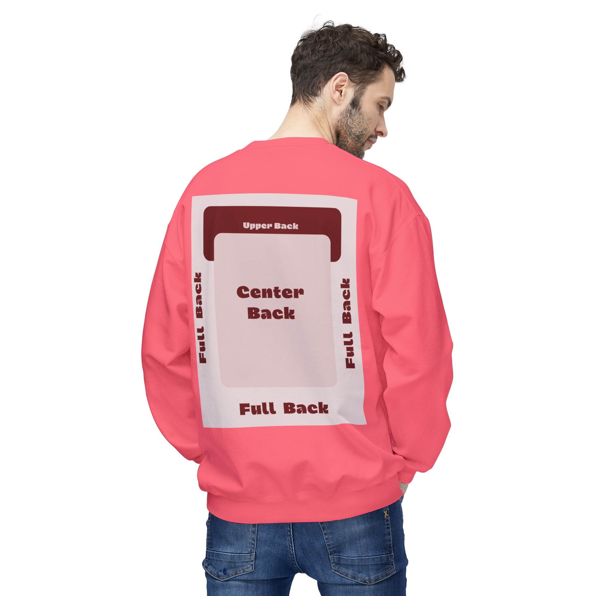 Customizable Gildan SF000 Unisex Midweight Crewneck Sweatshirt