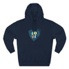 Lane Seven LS14001 Unisex  Fleece Hoodie | Butterfly Love Graphic Print