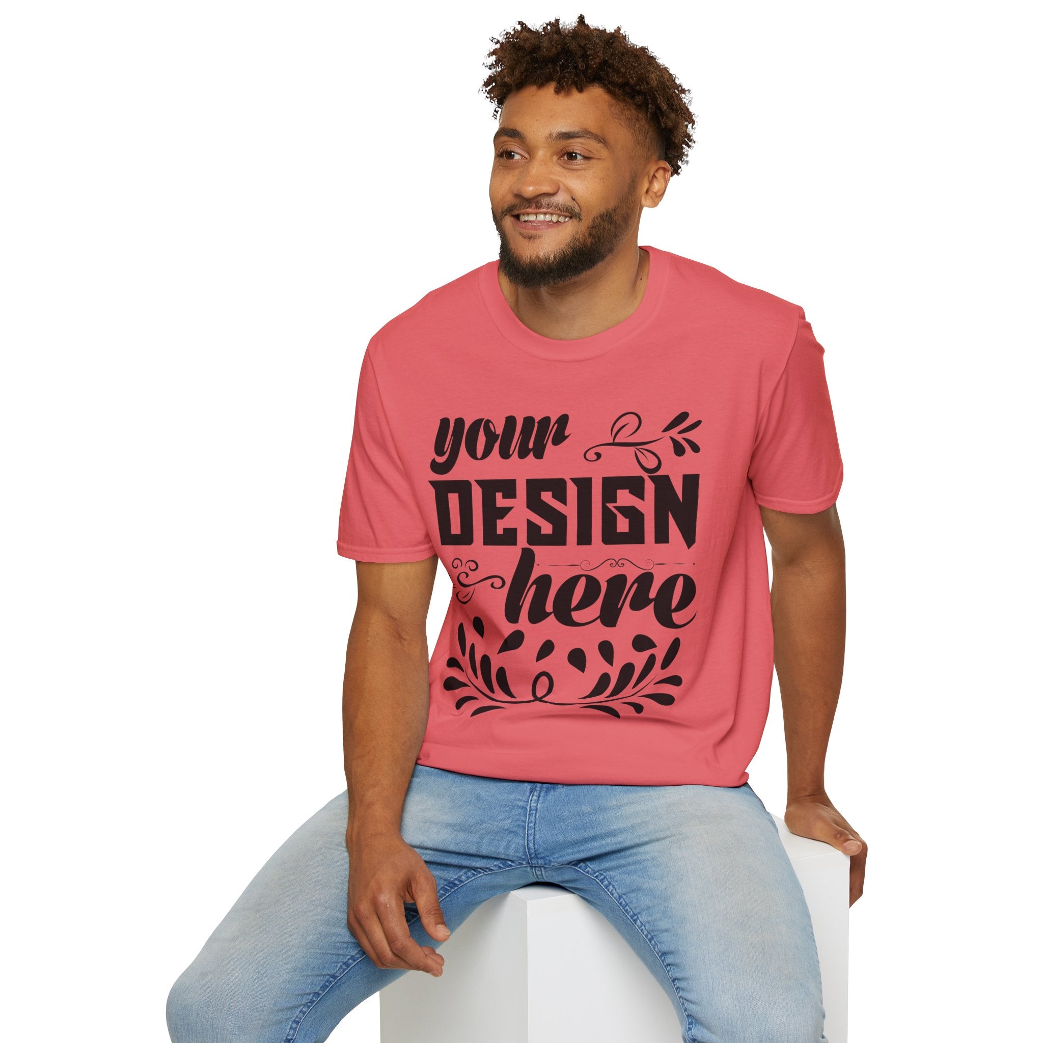 Customizable Gildan 64000 Unisex Softstyle T-Shirt Classic Fit