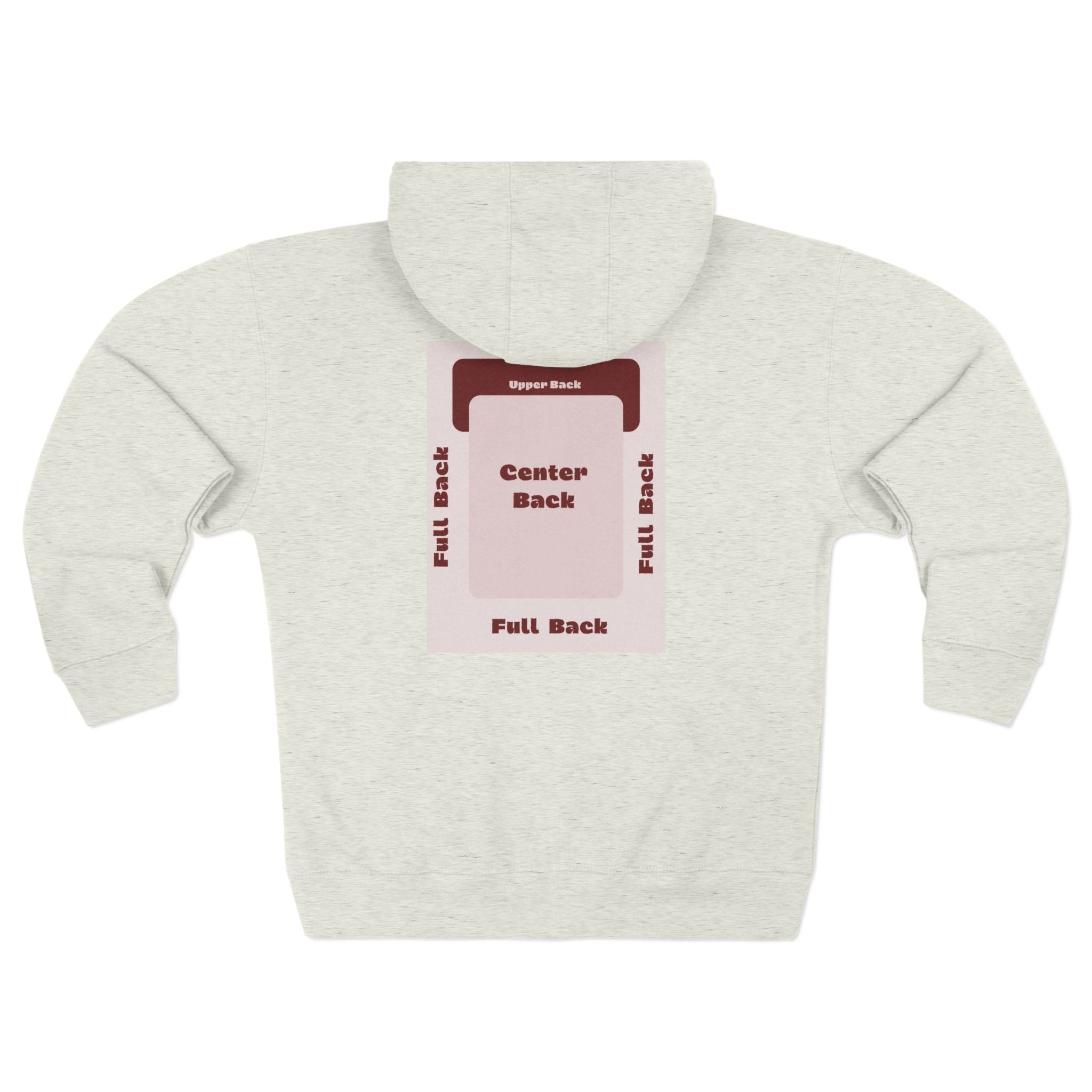 Customizable Lane Seven LS14003 Unisex Zip Hoodie