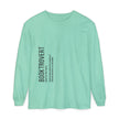 Comfort Colors 6014 Unisex  Long Sleeve T-Shirt | Booktrovert Graphic Print
