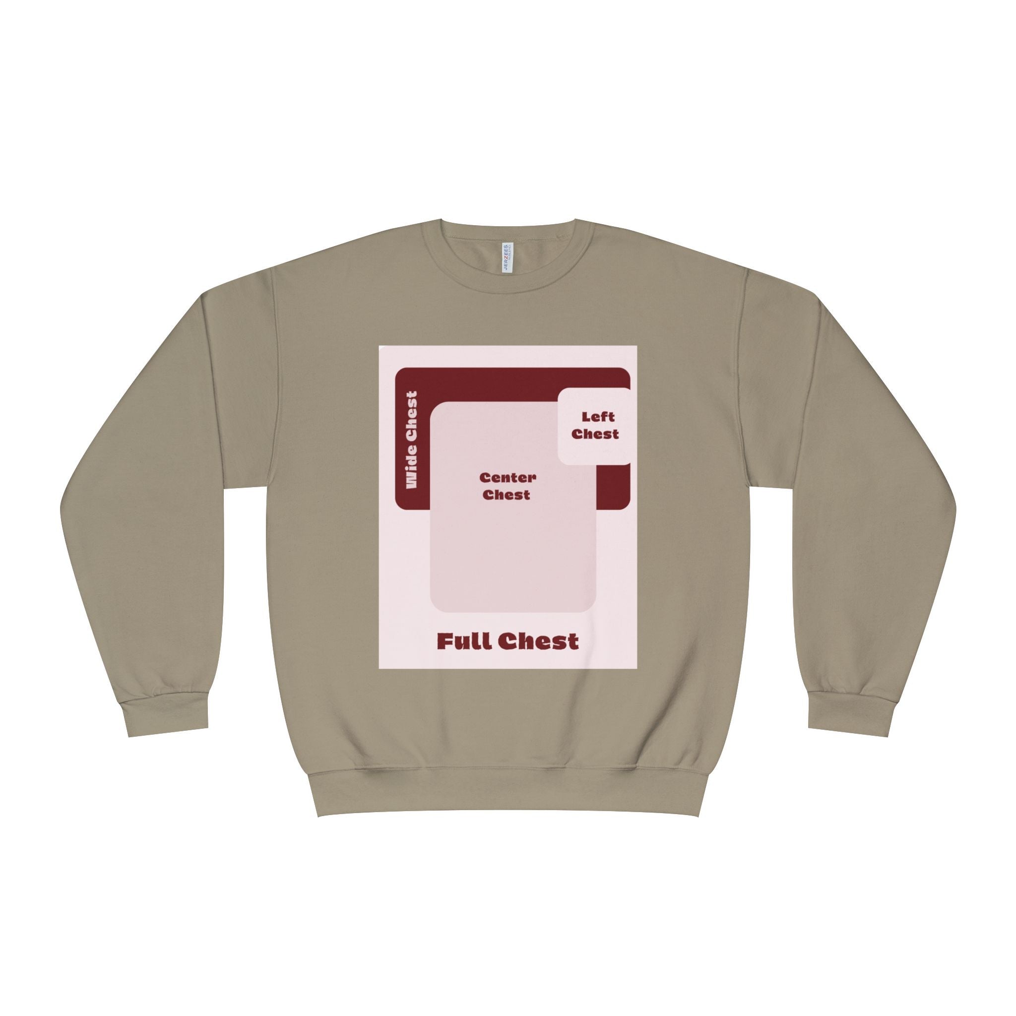 Customizable Unisex NuBlend Crewneck Sweatshirt DTG Print