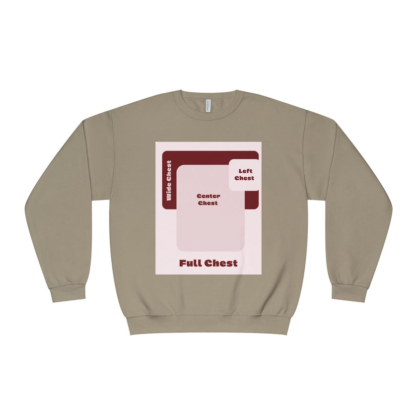 Customizable Unisex NuBlend Crewneck Sweatshirt DTG Print