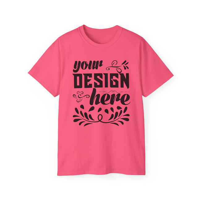 Customizable Gildan 2000 Unisex Ultra Cotton Crew Neck T-Shirt