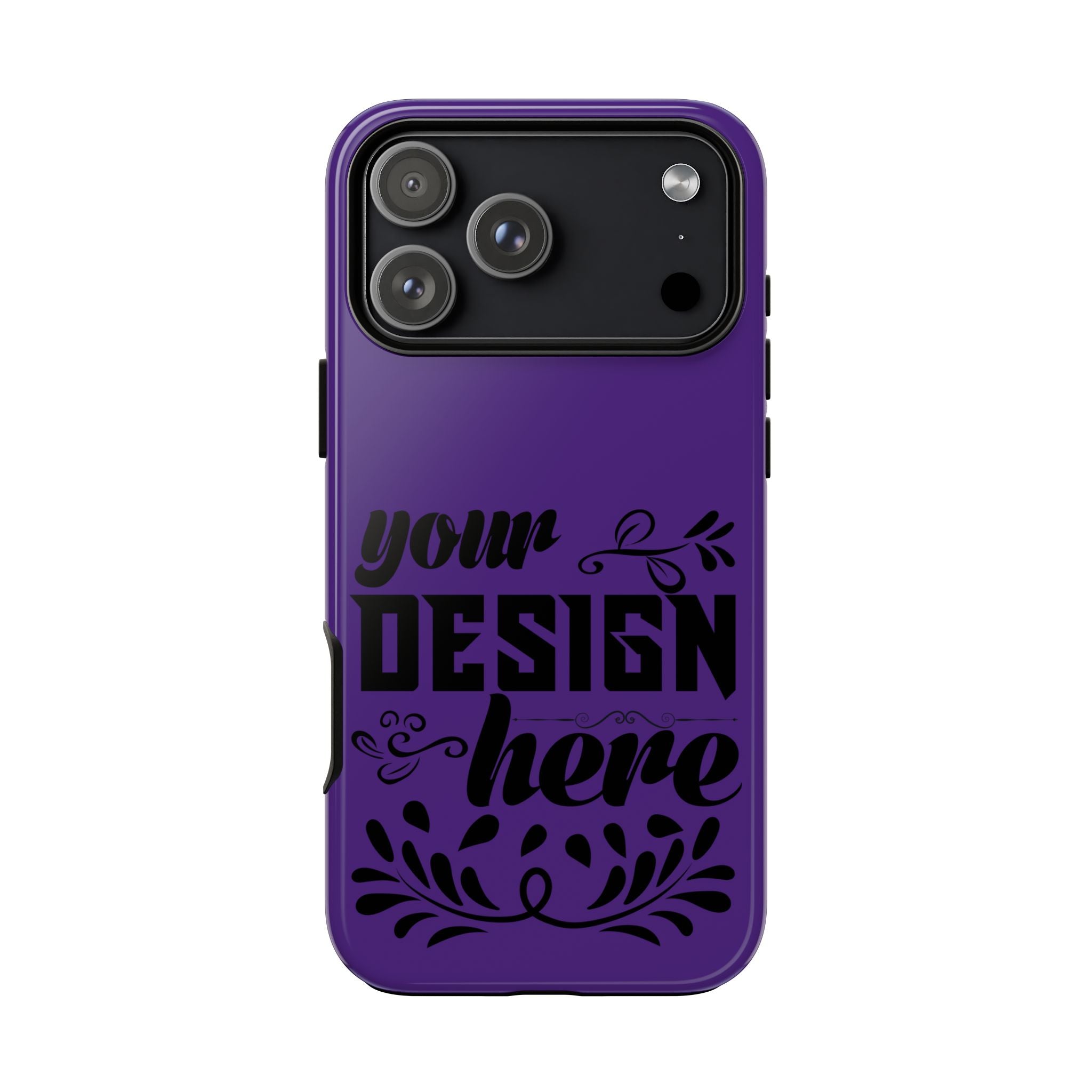 Customizable Tough Dual Layer Phone Case Polycarbonate TPU Liner Protective