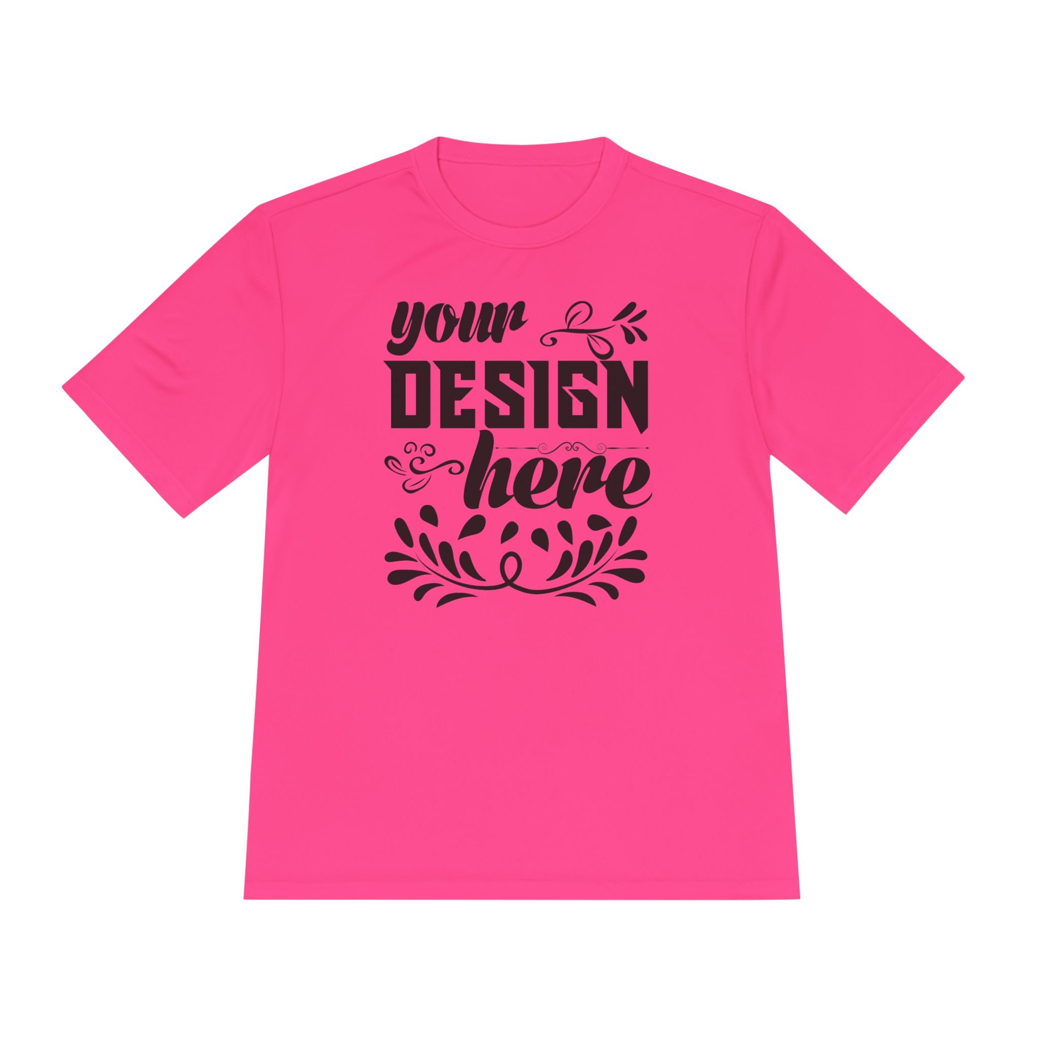 Customizable Sport Tek ST350 Unisex Moisture Wicking Tee Regular Fit