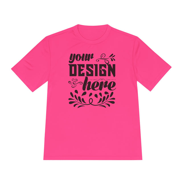 Customizable Sport Tek ST350 Unisex Moisture Wicking Tee Regular Fit