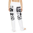 Customizable Womens Pajama Pants All Over Print Light Brushed Polyester
