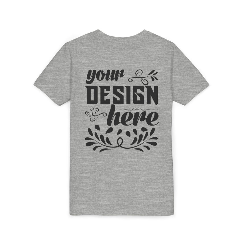 Customizable Bella+Canvas 3001Y Youth Short Sleeve T-Shirt Premium Fit