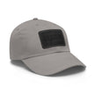 Customizable ValuCap VC300A Dad Hat with Faux Leather Patch Rectangle