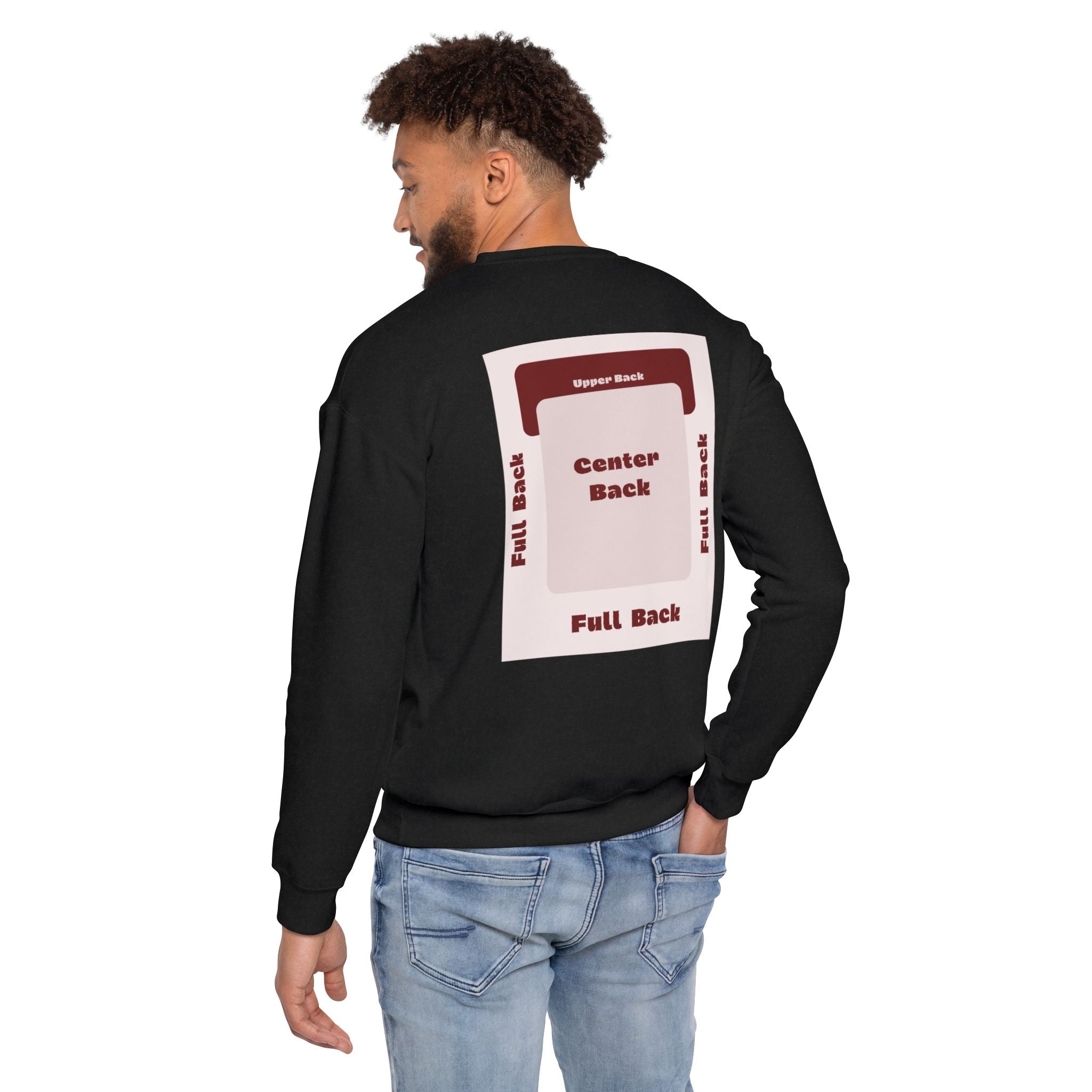 Customizable Bella+Canvas 3945 Unisex Drop Shoulder Sweatshirt