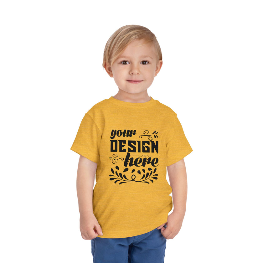 Customizable Bella+Canvas 3001T Toddler Short Sleeve T-Shirt Jersey