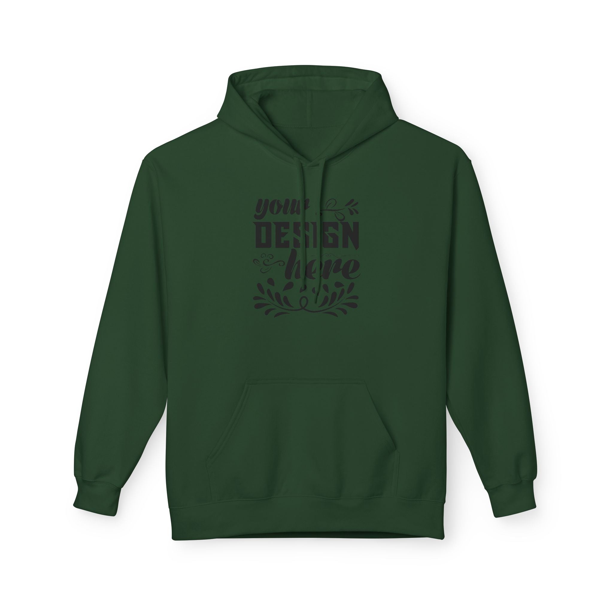 Customizable Gildan SF500 Unisex Midweight Softstyle Fleece Hoodie