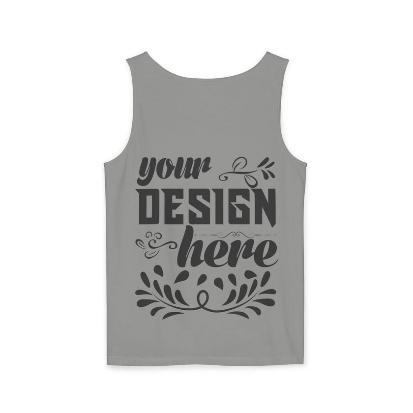 Customizable  Comfort Colors 9360  Unisex Garment Dyed Tank Top