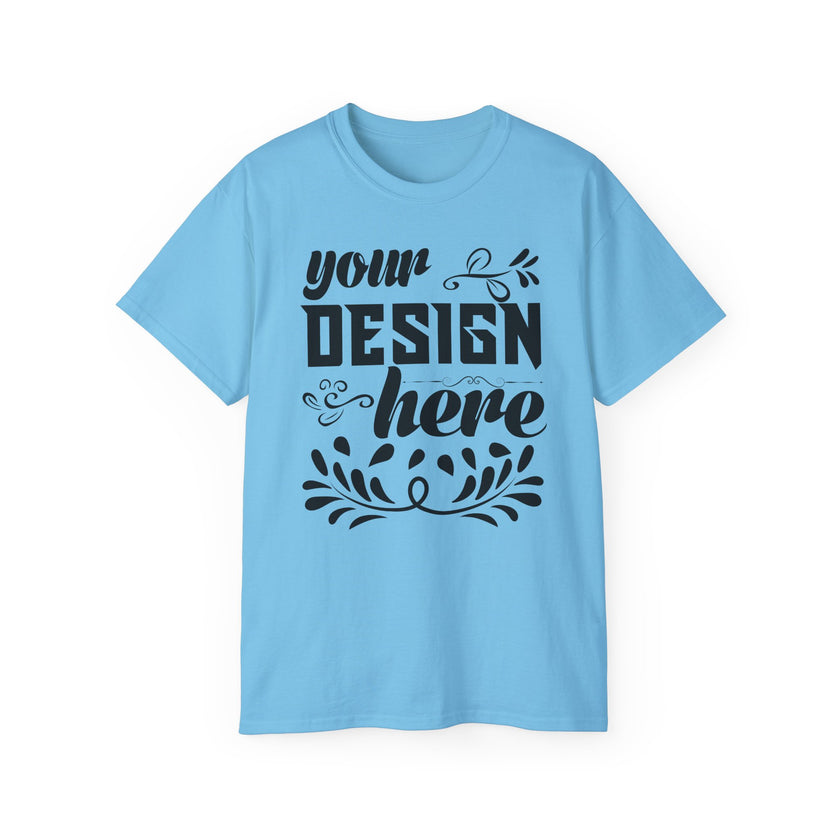 Customizable Gildan 2000 Unisex Ultra Cotton Crew Neck T-Shirt