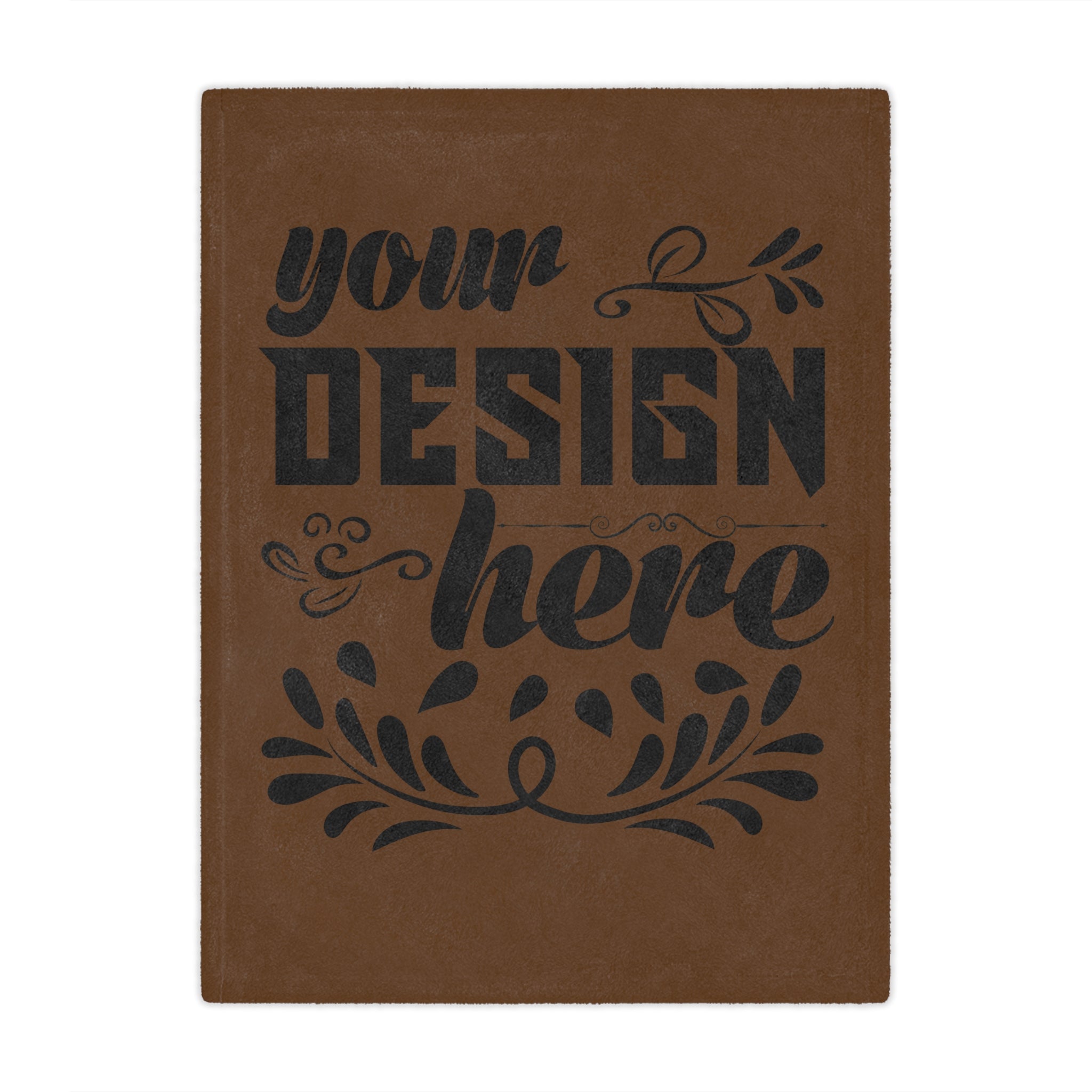 Customizable Minky Blanket 100% Polyester Microfiber Fleece 3 Sizes