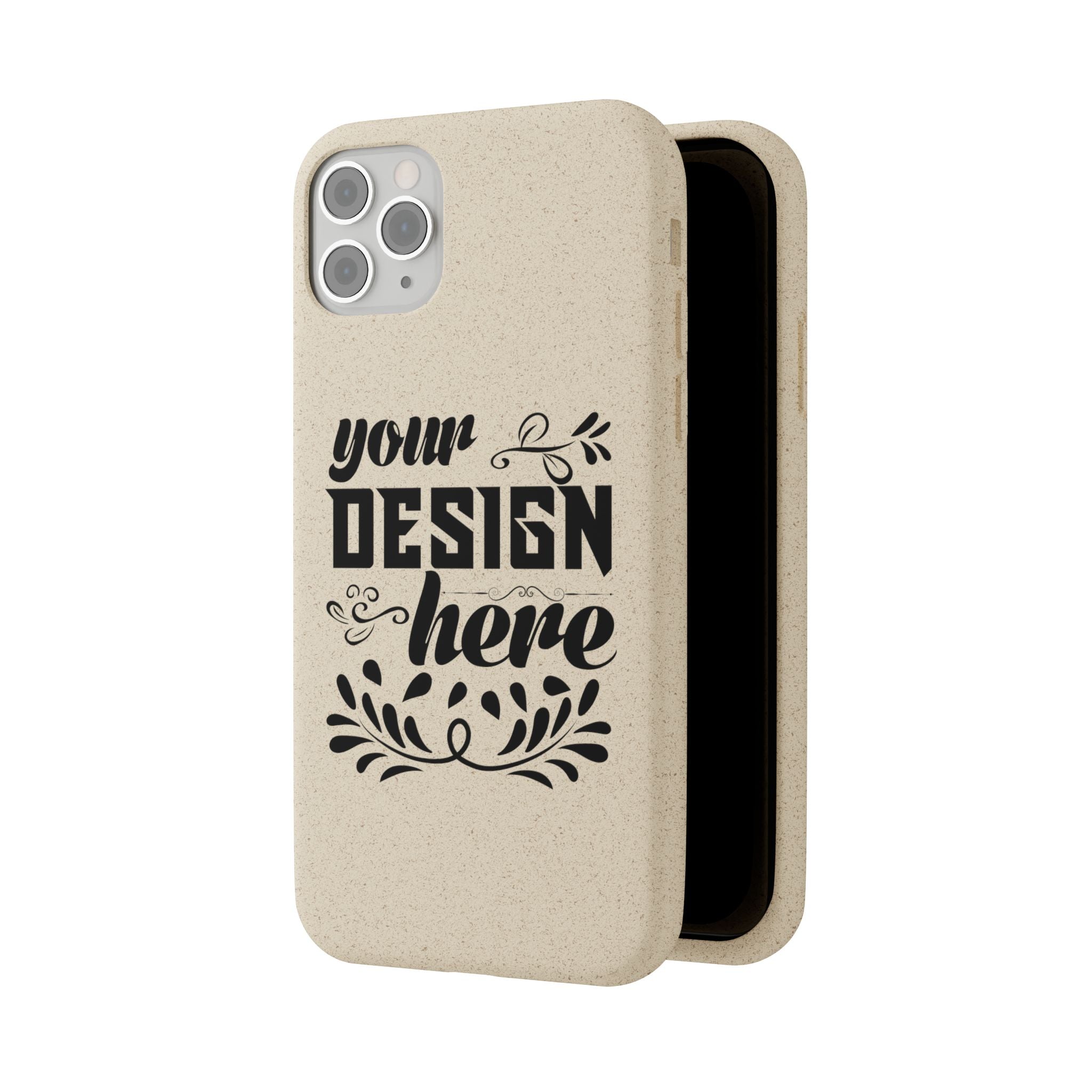 Customizable Biodegradable Phone Case Matte Finish Wireless Charging