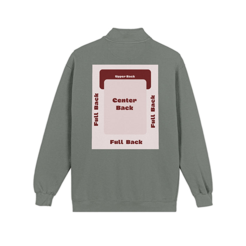Customizable Comfort Colors 1580 Unisex Quarter Zip Sweatshirt