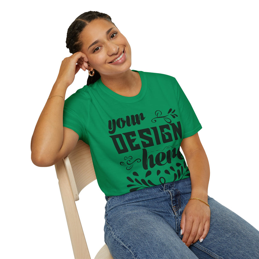 Customizable Gildan 64000 Unisex Softstyle T-Shirt Classic Fit