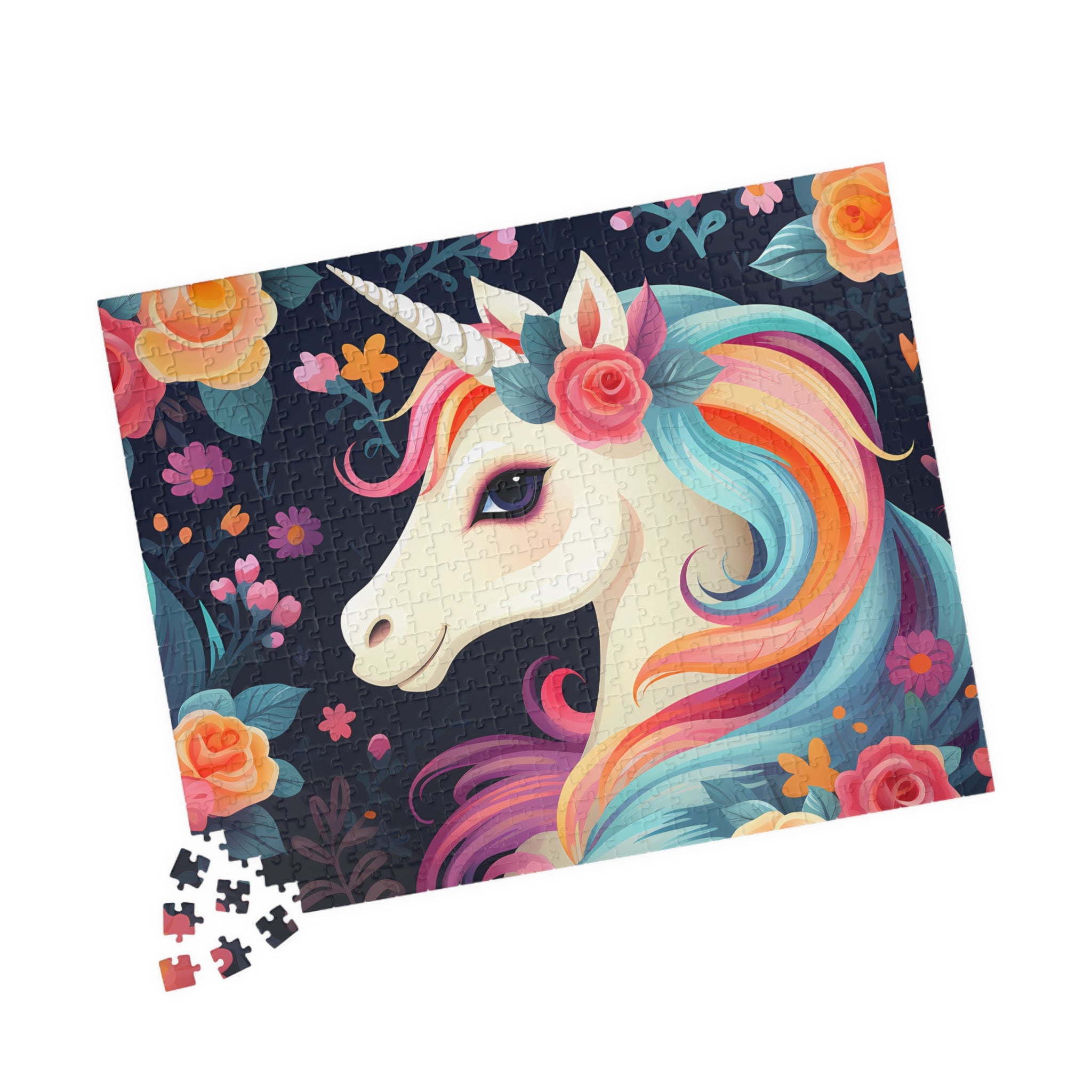 Generic Jigsaw Puzzle | Unicorn Illustration Graphic Print