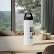 Customizable Stainless Steel Water Bottle with Handle Lid in Three Sizes