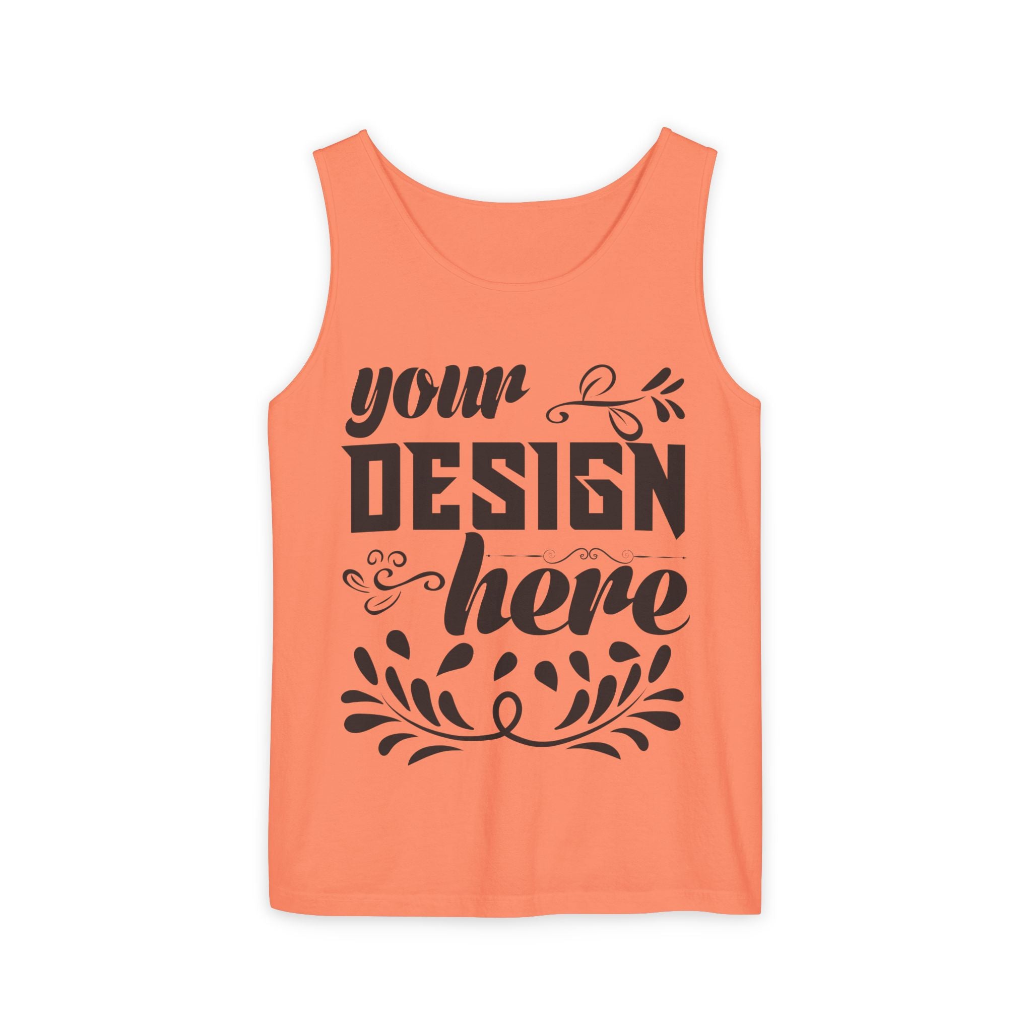 Customizable  Comfort Colors 9360  Unisex Garment Dyed Tank Top