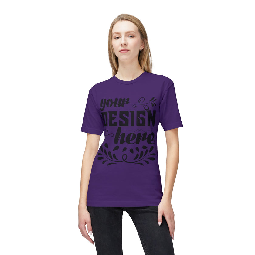 Customizable Bayside 5040 Unisex Midweight T-Shirt Made in US