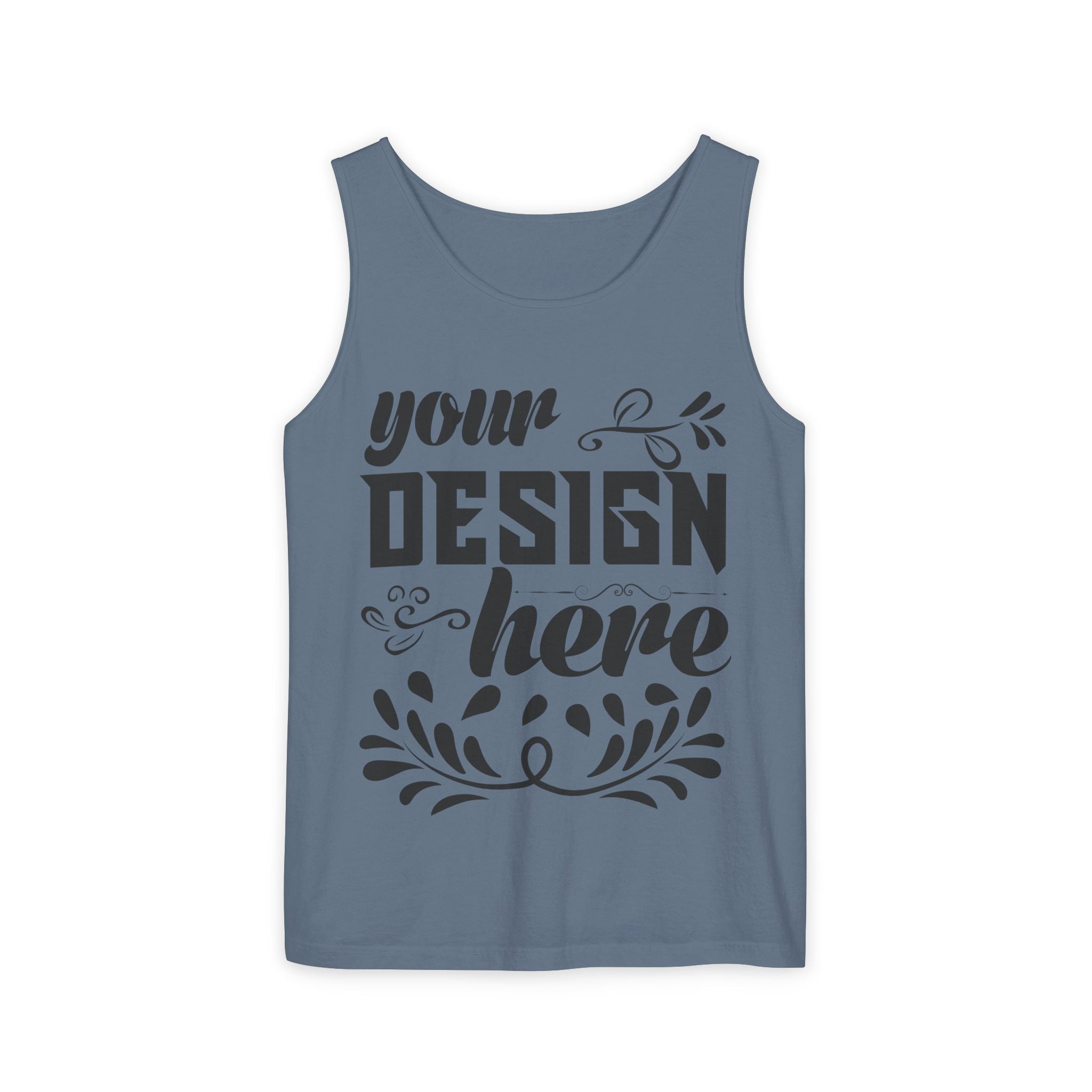 Customizable  Comfort Colors 9360  Unisex Garment Dyed Tank Top