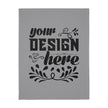 Customizable Velveteen Microfiber Blanket Two Sided Print 3 Sizes