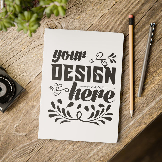 Customizable Softcover Journal with Perforated Pages and Inside Prints