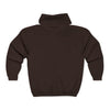 Gildan 18600 Unisex Full Zip Hoodie | Super Daddy Embroidery