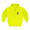 Gildan 18600 Unisex Full Zip Hoodie | Super Daddy Embroidery