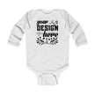 Customizable Infant Long Sleeve Bodysuit Rabbit Skins 4411 Classic Fit