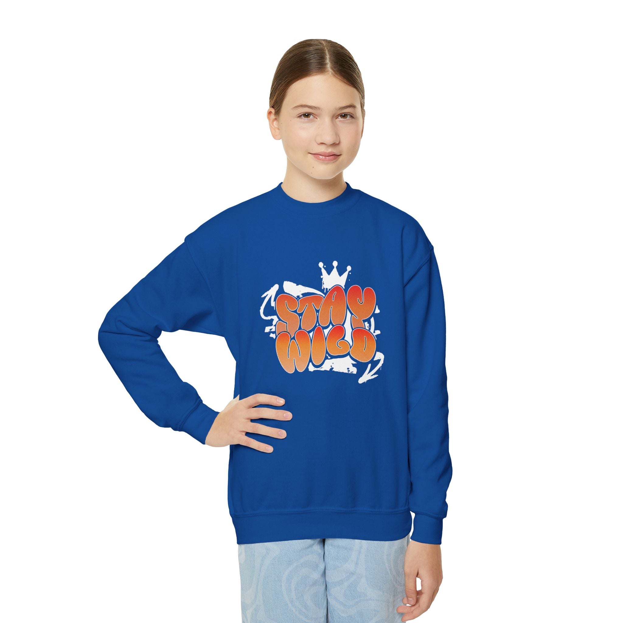 Gildan 18000B Unisex Youth Crewneck Sweatshirt | 