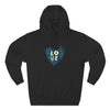 Lane Seven LS14001 Unisex  Fleece Hoodie | Butterfly Love Graphic Print