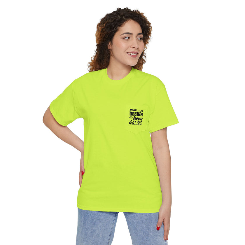 Customizable Gildan 5300 Unisex Heavy Cotton Pocket T-Shirt
