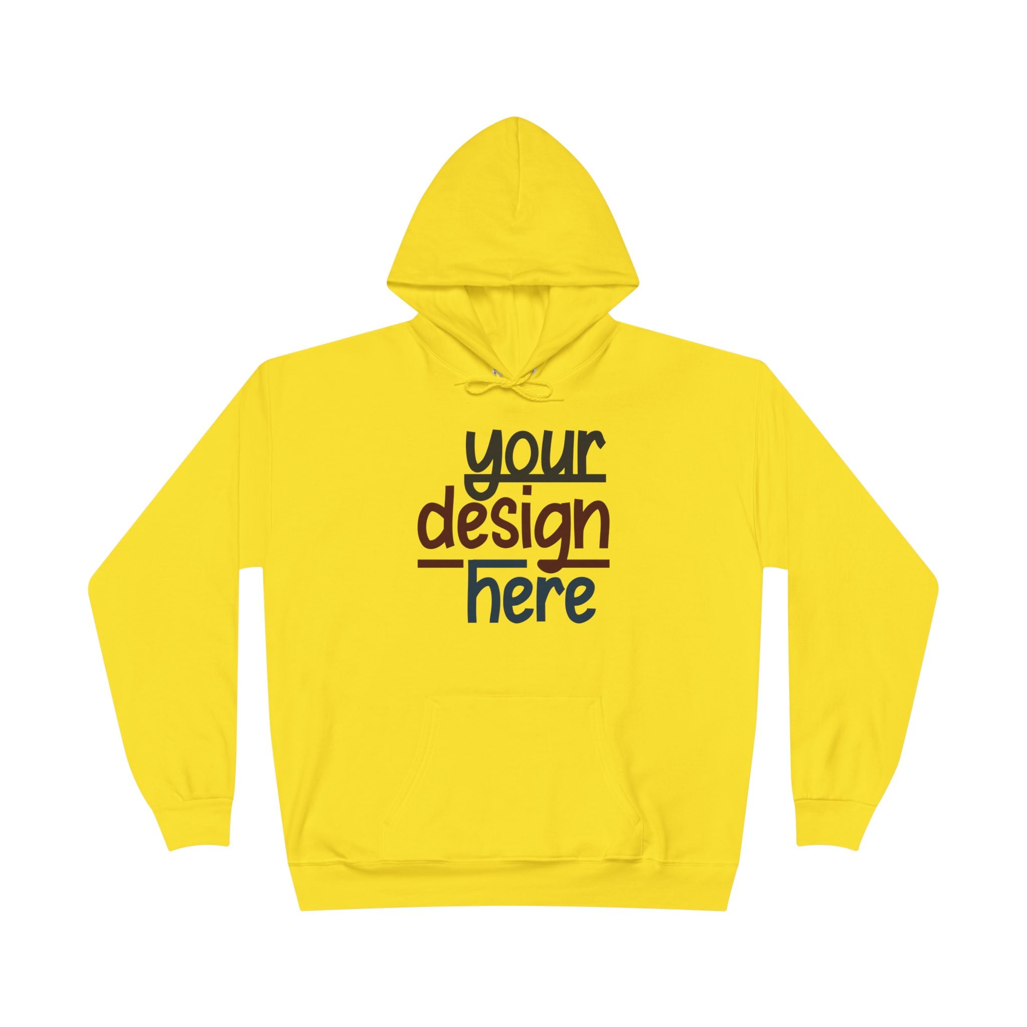 Customizable Hanes P170 EcoSmart Unisex Pullover Hoodie